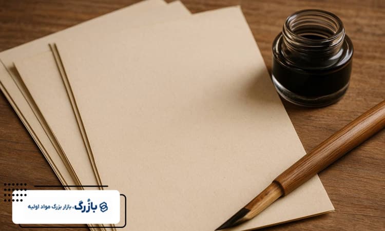 طراحی بر روی کاغذ گلاسه