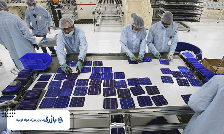 مواد تشکیل دهنده پنل خورشیدی