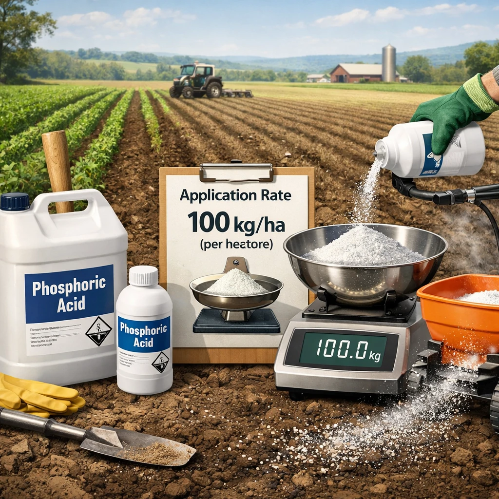 عوامل مؤثر بر مقدار مصرف اسید فسفریک